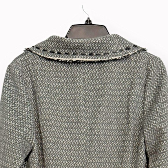 Vtg Anthropologie Nick & Mo WomensWool Coat Retro Ruffle Whimsicore - Picture 5 of 7